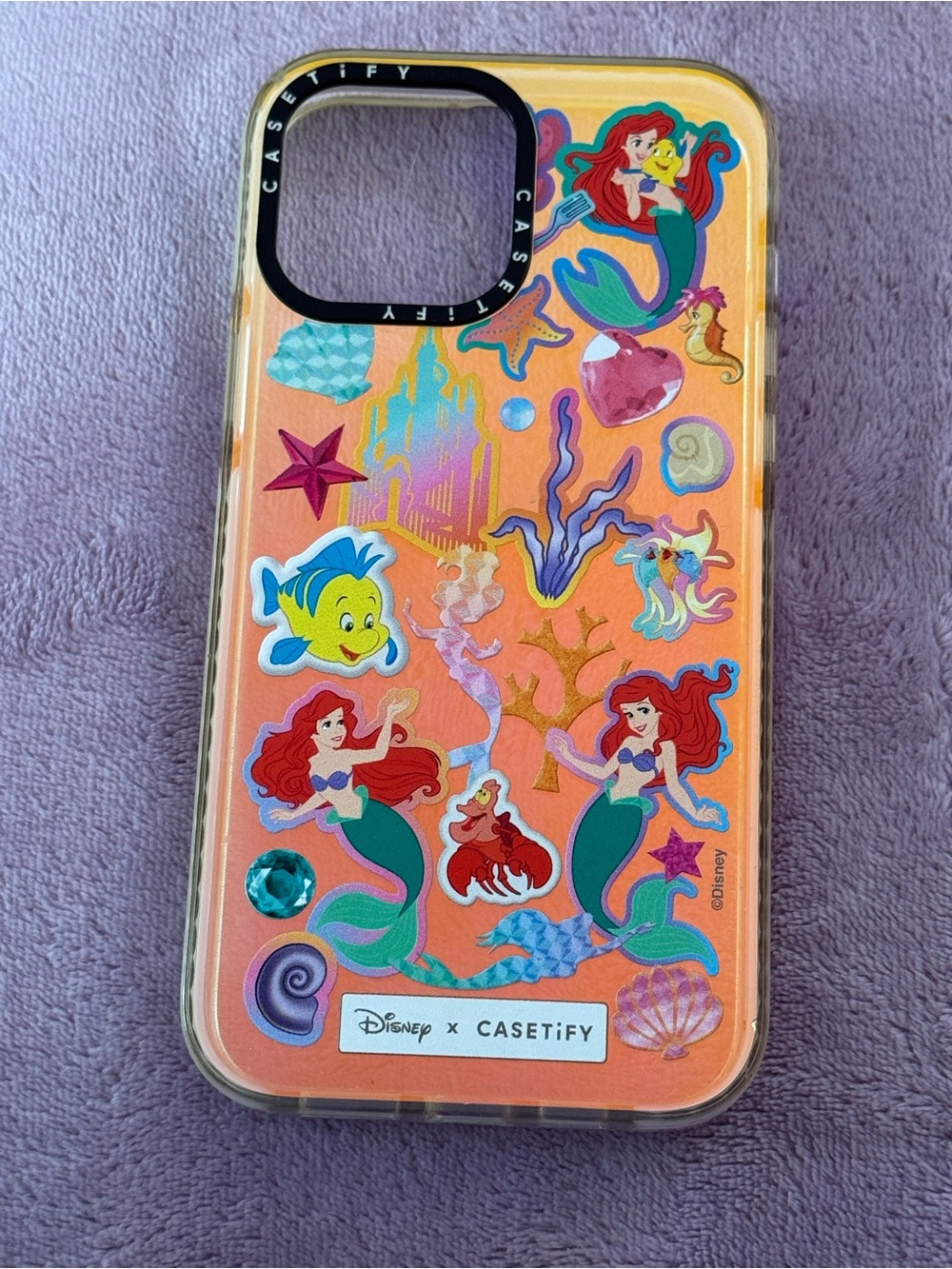 Casetify Disney The Little Mermaid Sticker Phone Case for iPhone 13 Pro Max